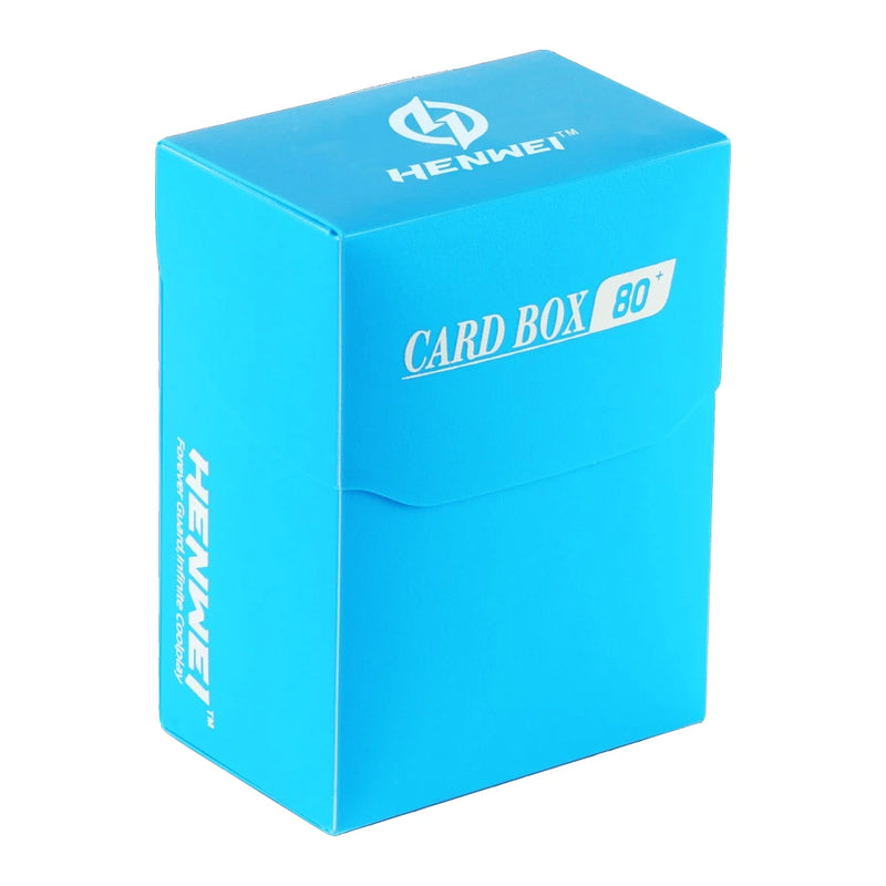 PP Material Portable 80+Card Deck Box Many Color TCG OCG Cards Case for Magic/YGO/Gathering PP Storage