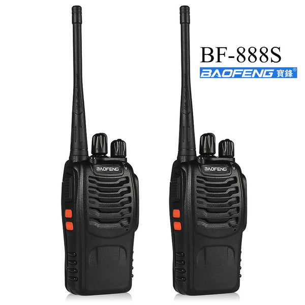 1/2Pack Baofeng BF-888S walkie talkie 888s UHF 400-470MHz 16Channel Portable two way radio with earpiece bf-888s transceiver T20