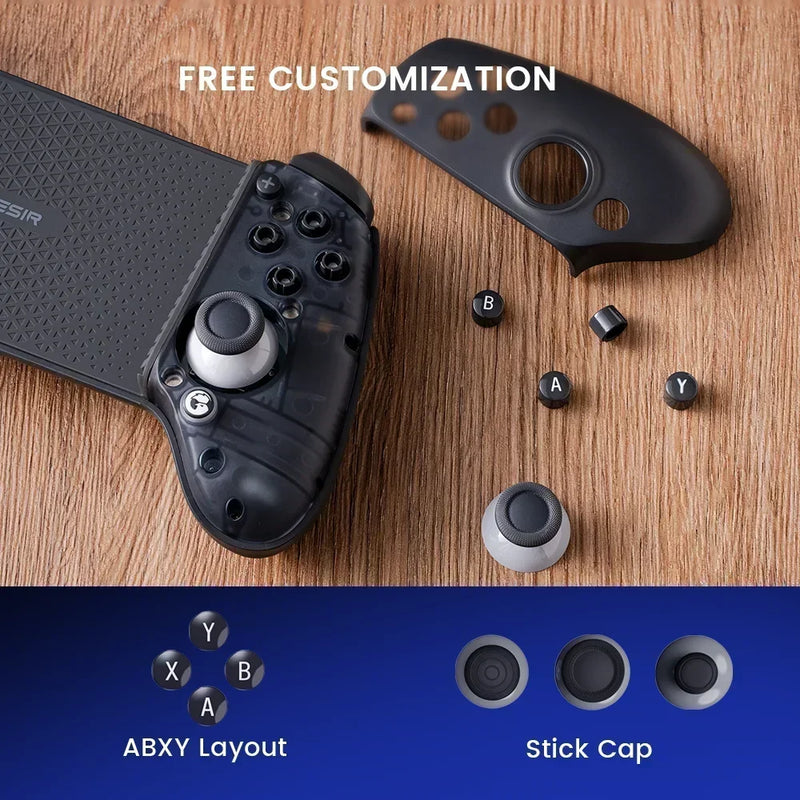 New GameSir G8 Plus Bluetooth Gamepad Mobile Controller with Hall Effect Joystick For NS PC Android Phone Cloud Gaming Custom