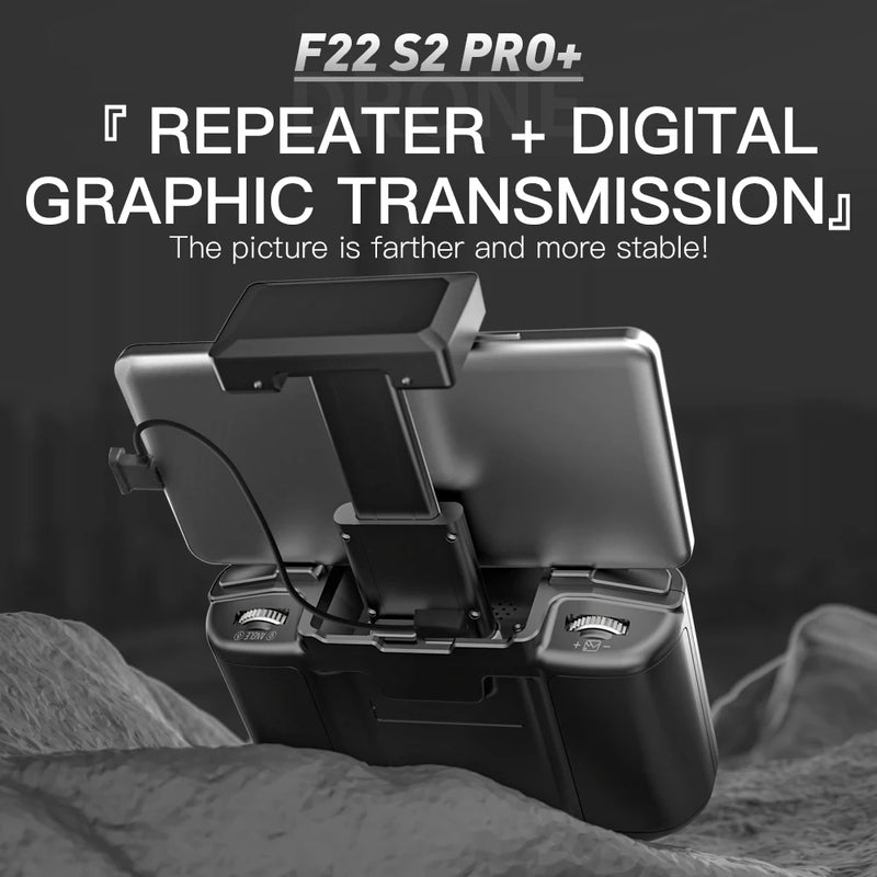 SJRC F22 S2 Pro+ FPV Drone 4K Profesional 2-Axis Gimbal Drones With Camera Obstacle Avoidance Foldable RC Quadcopter