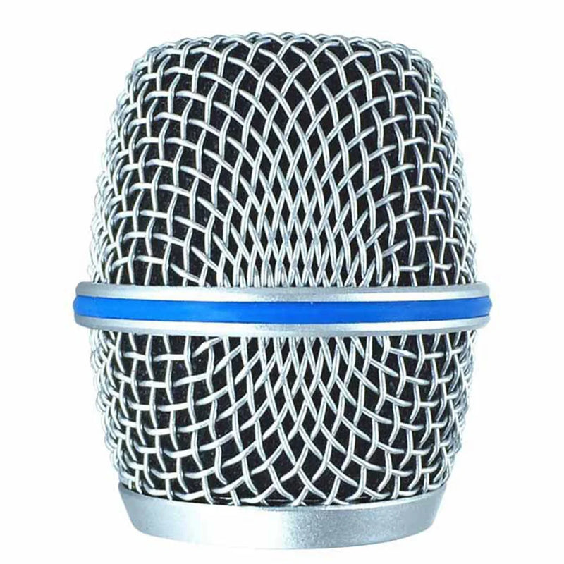 Microphone Mesh Head For 58 Microphone Fits For Shure Beta Grill Mesh Head Steel Replacement Microphones DIY Parts