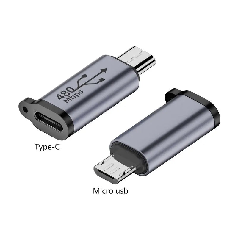 USB Type-C Adapter Micro USB Adapter Mini USB Micro/IOS USB C To USB Adapter Mini Fast Charging IOS To Type-C Converter