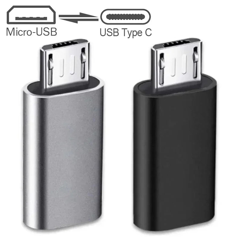 1/5PCS USB Type C Female To Micro USB Male Adapter Connector For Samsung Xiaomi Redmi Huawei USB Charger Adapters Converter