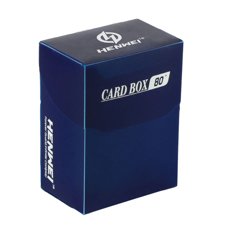 PP Material Portable 80+Card Deck Box Many Color TCG OCG Cards Case for Magic/YGO/Gathering PP Storage