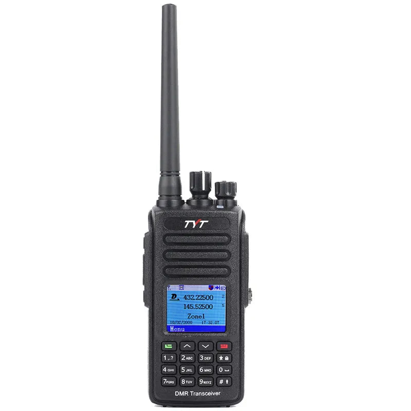 TYT MD-UV380/UV390 5-Watt IP67 Dual Band Digital Walkie Talkie, VHF/UHF DMR Radio Amateur (GPS option)