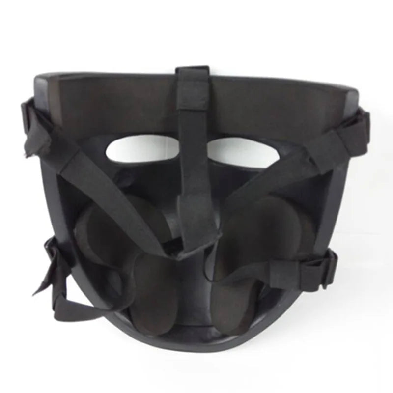 IIIA.44 Bulletproof Mask Half Face Tactical Helmet Bullet Avoidance Protection And Thorn Proof PE Aramid  Face Screen