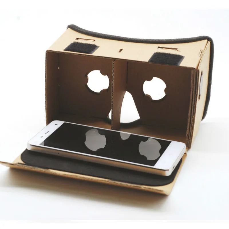 Portable Virtual Reality Glasses Google Cardboard Glasses 3D VR Glasses Movies for iPhone  SmartPhones Headset For Xiaomi