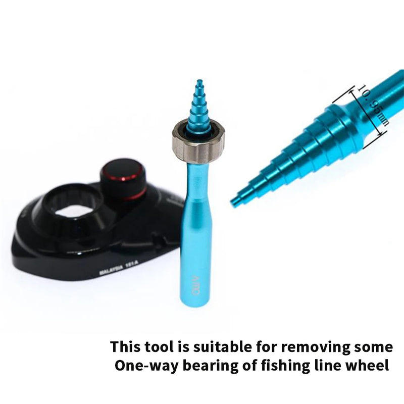 Fishing Reel Maintenance Repair Tool Ball Bearing Inspection Stick Remover Extractor Puller DIY Disassembly Wrench Tackle Tools