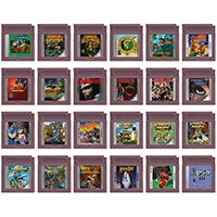 GBC Game Cartridge 16 Bit Video Game Console Card Perfect Dark Adventure Island Resident eEvil Mega Man Harvest Moon for GBC/GBA