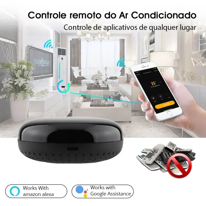 MOES Tuya WiFi IR Remote Control for Air Conditioner TV Smart Home Infrared Universal Remote Controller For Alexa Google Home