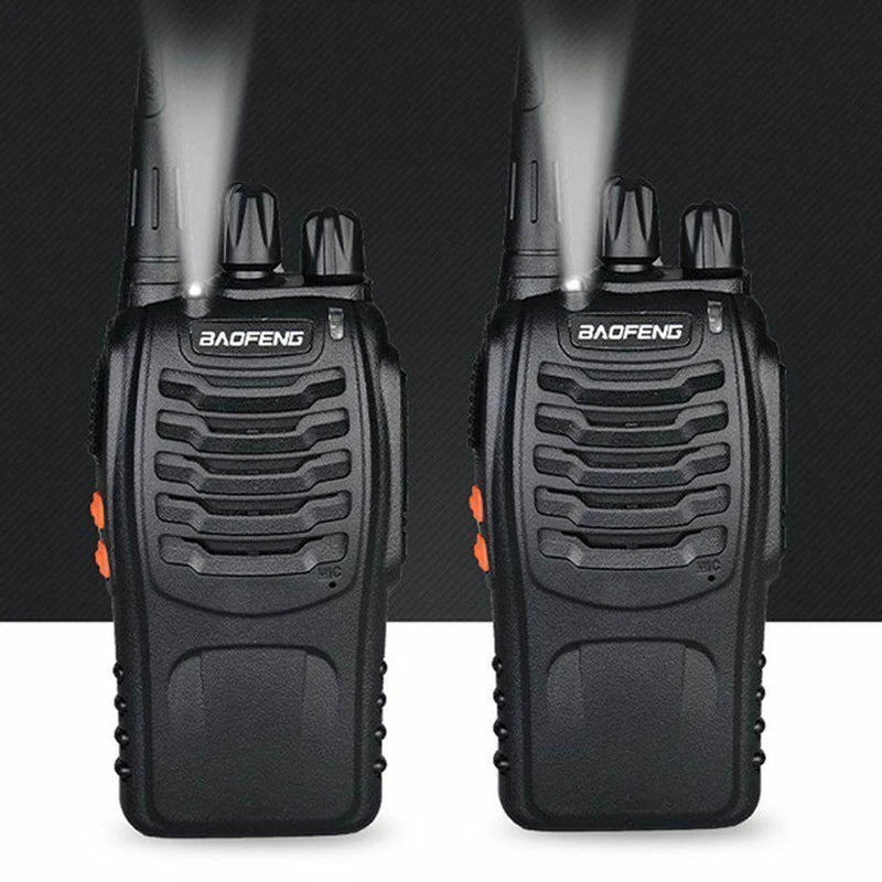 1/2Pack Baofeng BF-888S walkie talkie 888s UHF 400-470MHz 16Channel Portable two way radio with earpiece bf-888s transceiver T20