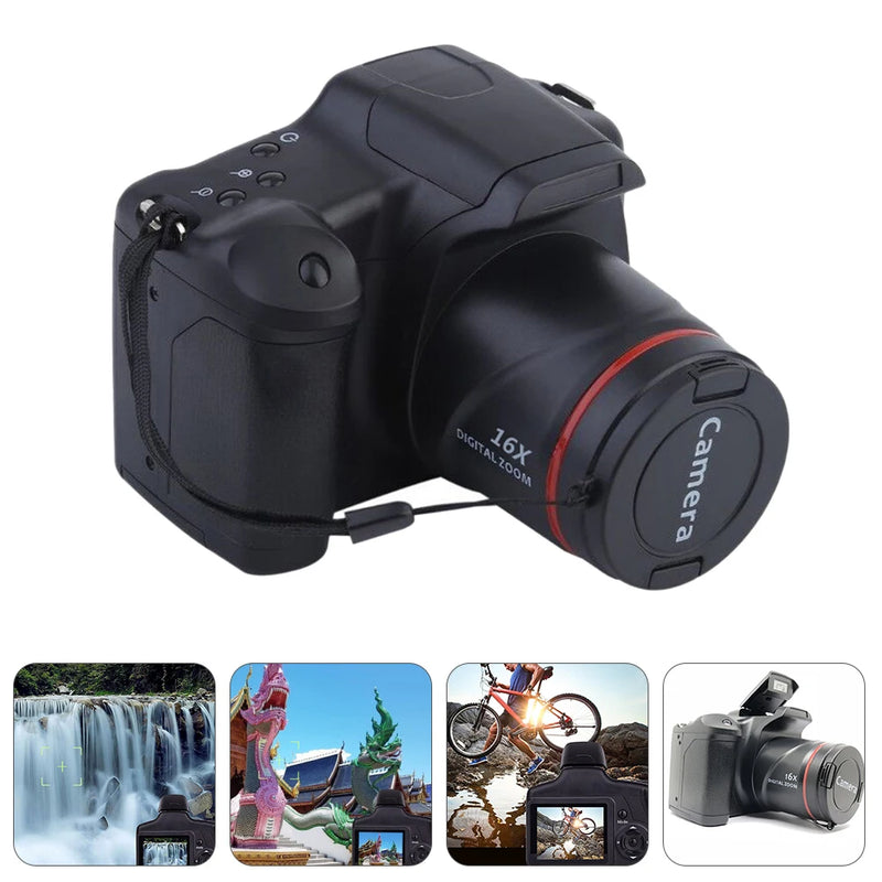 Digital Camera Portable 16X Zoom Video Camcorder Photography Telephoto Camera For Students Beginner Professional Photographer