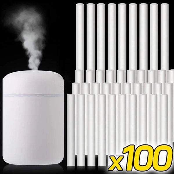 100/1PCS Humidifier Filter Replacement Cotton Sponge Stick for Home Mini Humidifier Aroma Diffuser Mist Maker Air Humidifier