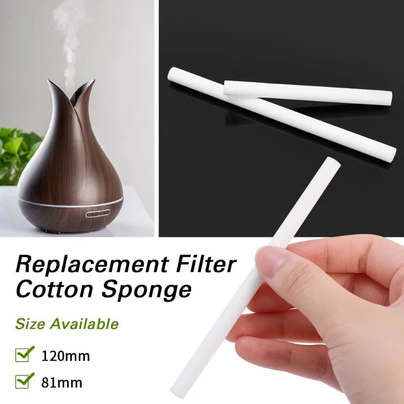 100/1PCS Humidifier Filter Replacement Cotton Sponge Stick for Home Mini Humidifier Aroma Diffuser Mist Maker Air Humidifier