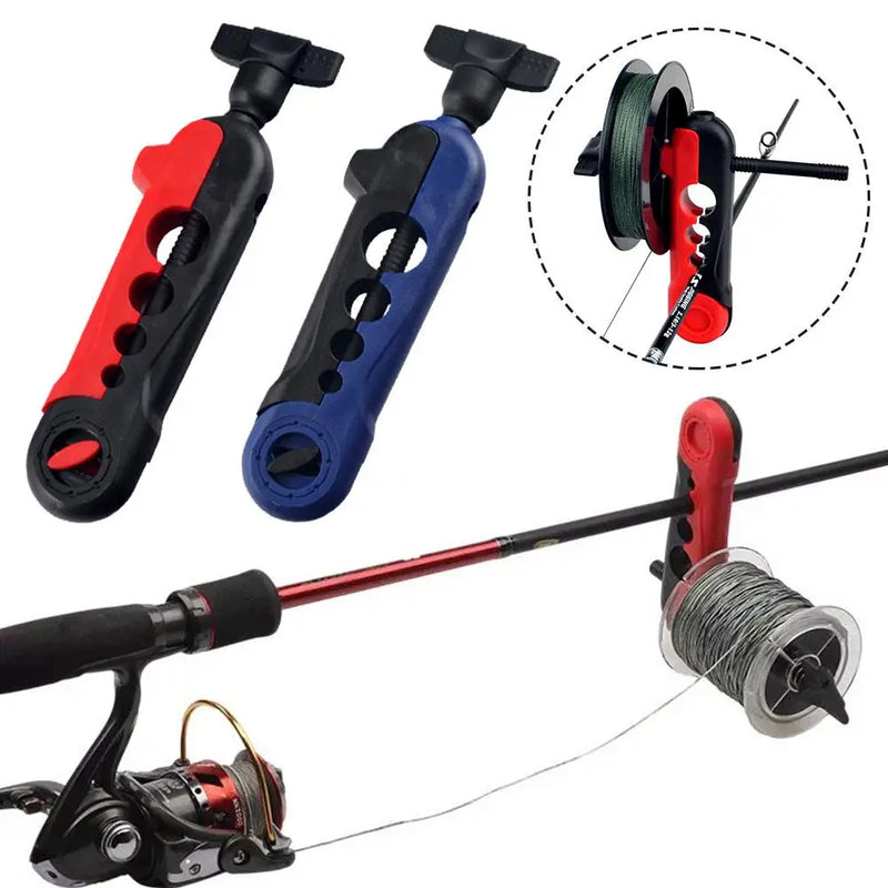 Fishing Reel Winder Sea Rod Casting Line Wrapper Spooler Removable Device Outdoor Portable Winding Winding Tool Multi-funct N7Q6