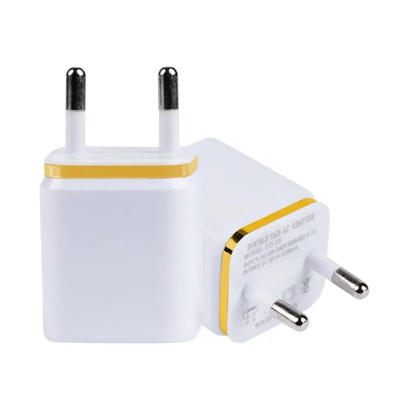 KOOYUTA 2 USB  Mobile Phone Charger 5V2.1A/1A EU US Plug Wall Power Adapter For iPad iPhone Samsung HTC Cellphone