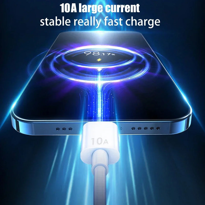 10A Fast Charging Micro USB Cable Android Charger Cord for Samsung Galaxy S6 S7 Andriod Mobile Phone Camera Monitor Power Bank