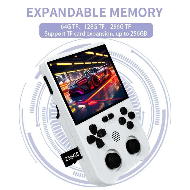 GameHero Magicx XU10 Handheld Game Console 3.5" IPS 4:3 Screen Linux System Retro Portable Video Game Console Children's Gifts