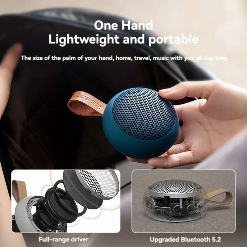 Mini Audio Outdoor Waterproof Shower Speaker Bathroom Heavy Subwoofer Audience Y6 Portable Bluetooth Speaker TWS Wireless