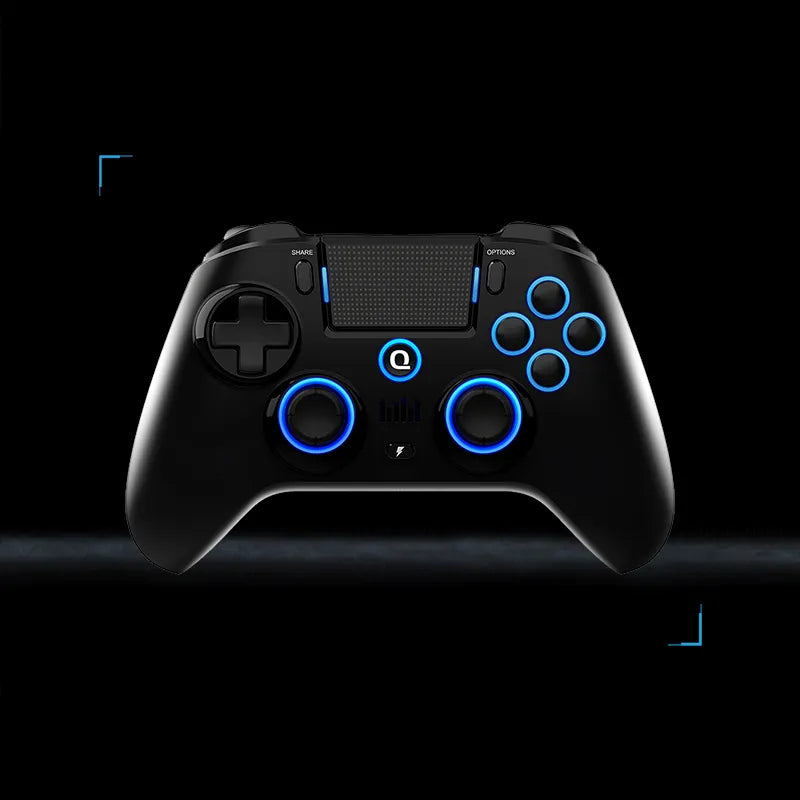 QRD Spark N5 Wireless Controller forPS5 PS4 PS3 IOS Android PC Hall Effect 9-color LED lights Vibration effect PS4 Gamepad