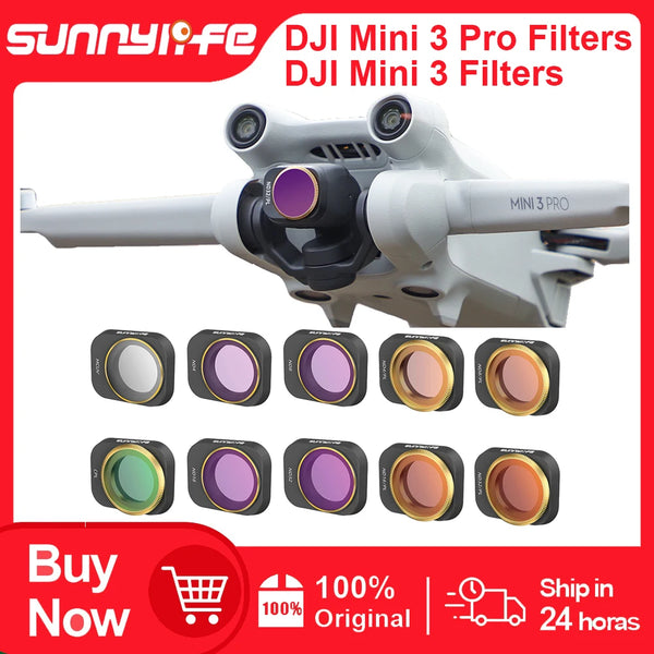 Sunnylife Lens for DJI Mini 3 Pro Filters ND CPL 4/8/16/32 /64 Drone Gimbal Film Glass for DJI Mini 3 Filter Camera Accessories