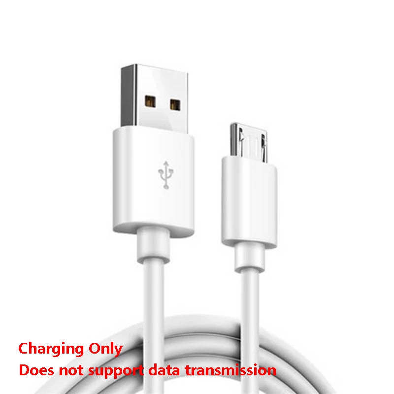 3/5 Meteres Long Micro USB Charging Charger Wire Flexible White Cable Cord for Samsung Huawei Xiaomi Android Smart Mobile Phone