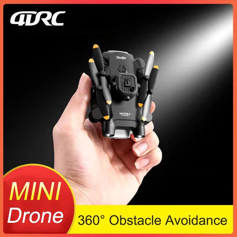 4DRC V30 Mini Drone 4K 1080P HD Camera Drones WiFi Obstacle Avoidance Foldable Quadcopter RC Helicopter Small Dron Toys for Kids