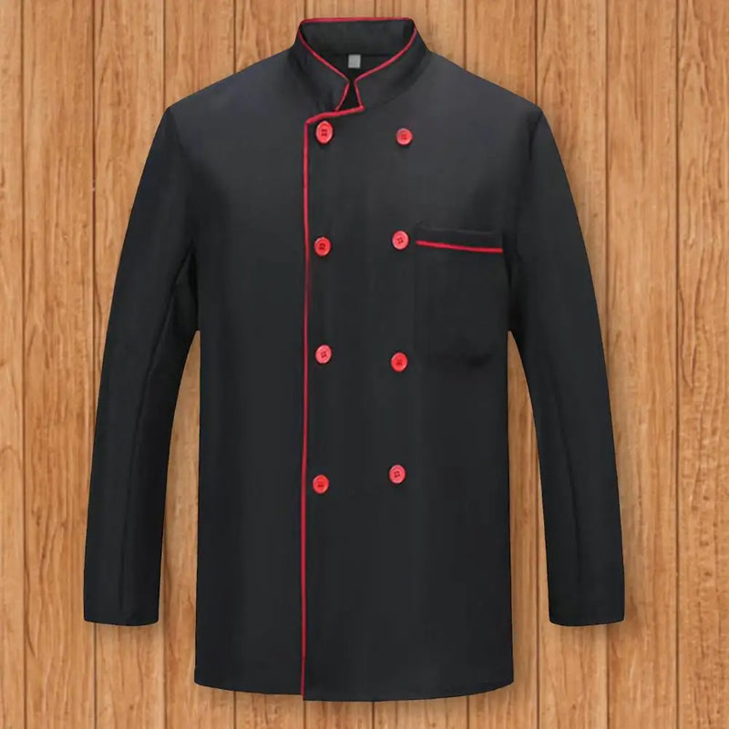 Fantastic Chef Top  Lint-free Breathable Chef Jacket  Unisex Adult Kitchen Chef Coat