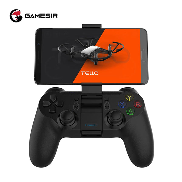 GameSir T1d Bluetooth Controller for DJI Tello Mini Drones Compatible with Apple iPhone and Android Cellphone