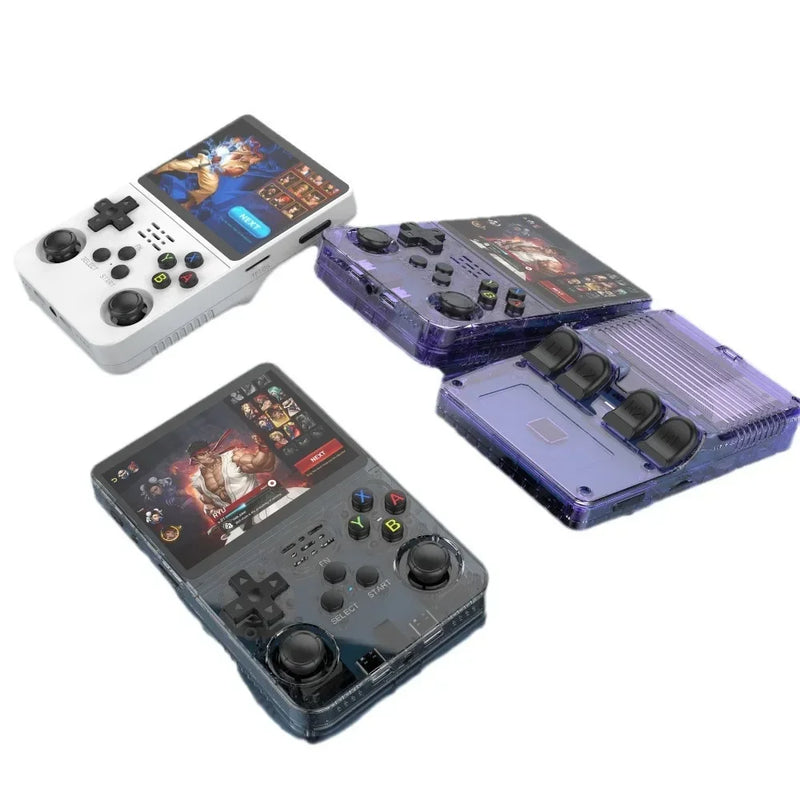 New R36s Handheld Game Console Linux System 3d Dual Joystick Game Console High Definition Screen Retro-Class Portable Psp Ps1