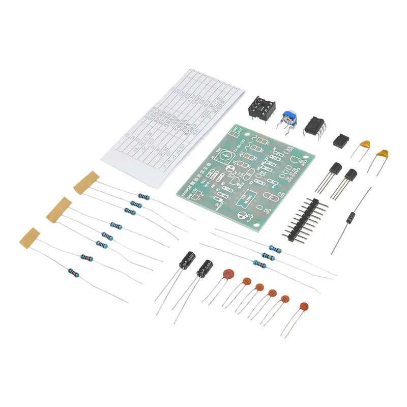 DC 6-12V NE555 Pulse Generator Module Sine/Triangle/Square Wave generator multi-channel Waveform Signal Generator DIY Kit