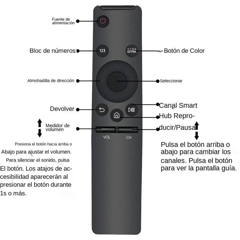 Smart TV Remote Control Replacement For Samsung HD 4K Smart tv BN59-01259E TM1640 BN59-01259B BN59-01260A BN59-01265A BN59-01266