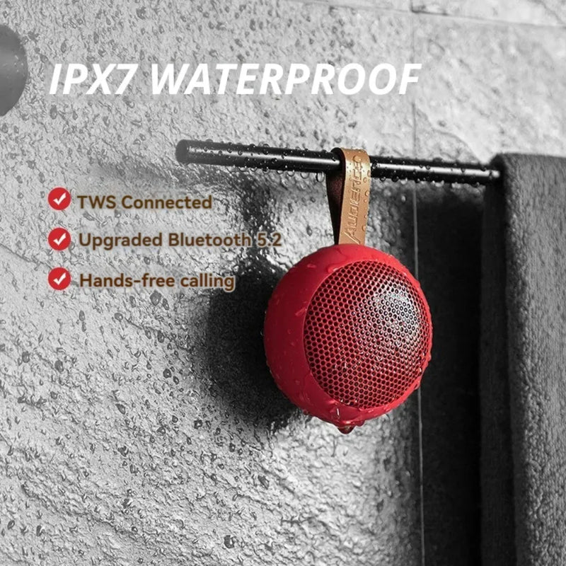 Mini Audio Outdoor Waterproof Shower Speaker Bathroom Heavy Subwoofer Audience Y6 Portable Bluetooth Speaker TWS Wireless