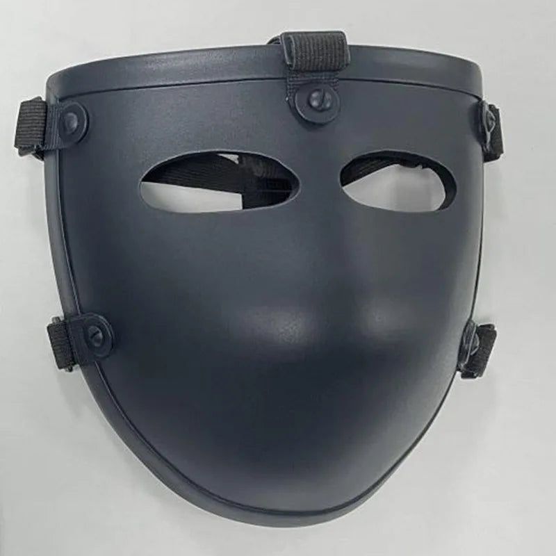 IIIA.44 Bulletproof Mask Half Face Tactical Helmet Bullet Avoidance Protection And Thorn Proof PE Aramid  Face Screen