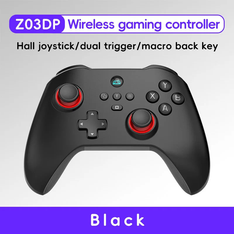 Wireless Bluetooth Game Control Handle Pad for iPhone Android Gamepad for Black Myth Wukong Hall Joystick Double Cut Trigger