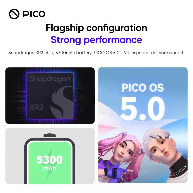 Pico 4 Ultra MR/4 Pro VR Glasses All-in-One Virtual Reality 3D 4K Display VR Headset Steam VR Virtual Reality Metaverse Games