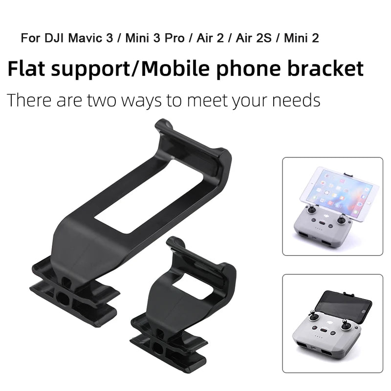 Wtohoby Phone Tablet Holder for DJI NEO /AIR 3S for RC-N3 Controller Expansion Bracket Stand Holder Clip Mount Drone Accessoires