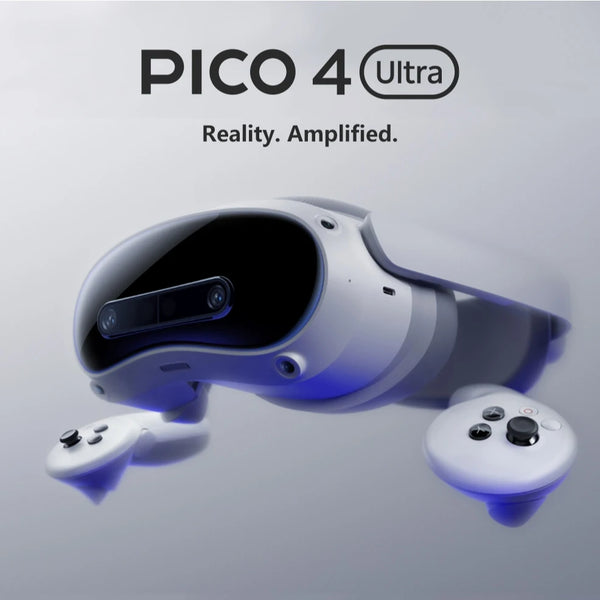 PICO 4 Ultra 256GB MR VR Streaming Game Glasses Advanced All In One Virtual Reality Headset Smart Glasses w Motion Tracker