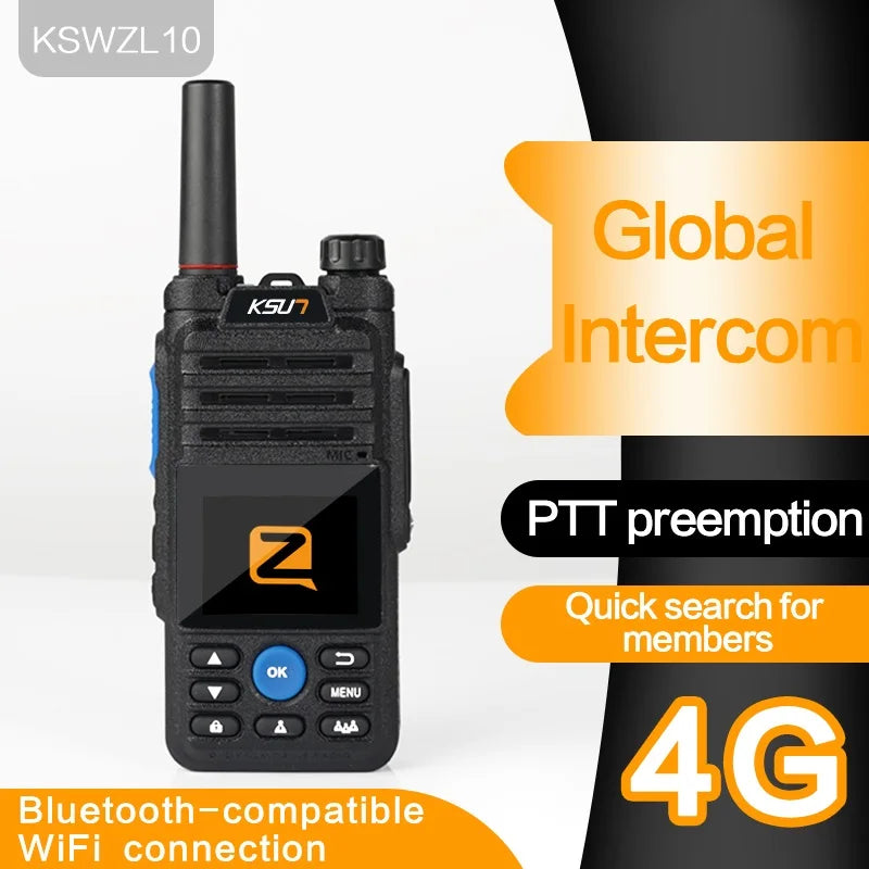 Network Walkie Talkie 4g Work For Zello APP Android Internet  Long Range Global POC Radio Station 100km 500km KSUN ZL10