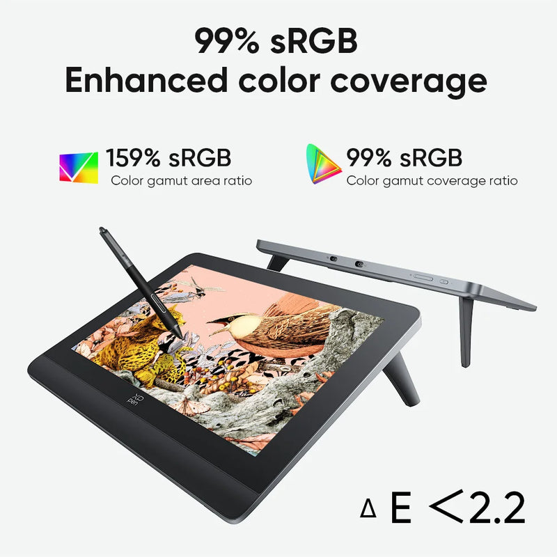 XPPen Artist Pro 16 (Gen 2) Graphics Tablet Monitor 16-inch Drawing Display 16K Pressure Levels 2.5K Resolution Windows Android