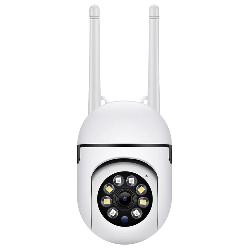 Wireless monitoring bulb camera 360 ° WiFi night vision automatic tracking home panoramic video security mobile remote monitor