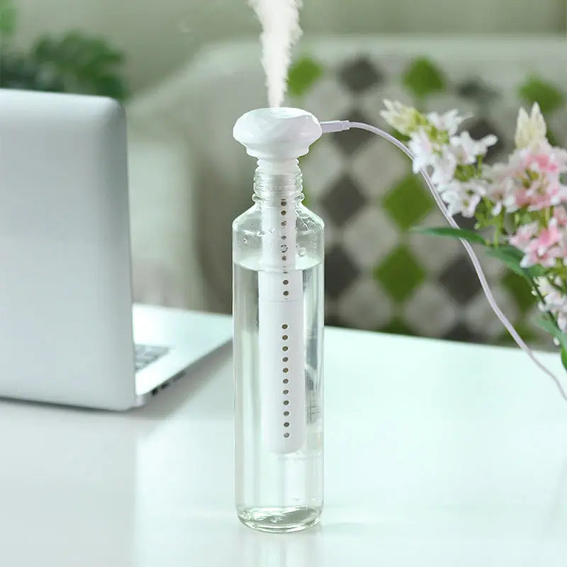 Mini Humidifier Portable USB Mini Air Humidifier Powered Atomizer Home Office Room Car Bottle Humidifiers Humidification Stick