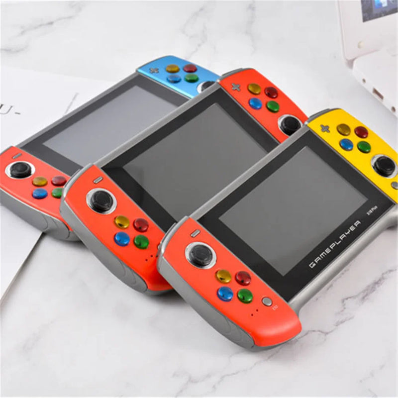 X19 plus Handheld Retro Game Console 5.1 Inch Double-Rocker Classic Game Retro Mini Handheld For PSP Games