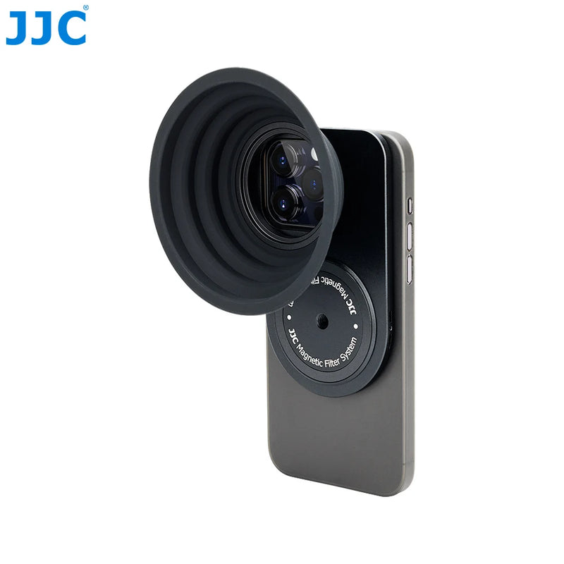 JJC Magnetic 49mm Lens Filter Kit Clip Adapter Mount for iPhone 14 Pro Max for iPhone 14 Pro / iPhone 13 Pro Max / 13 Pro Magsaf