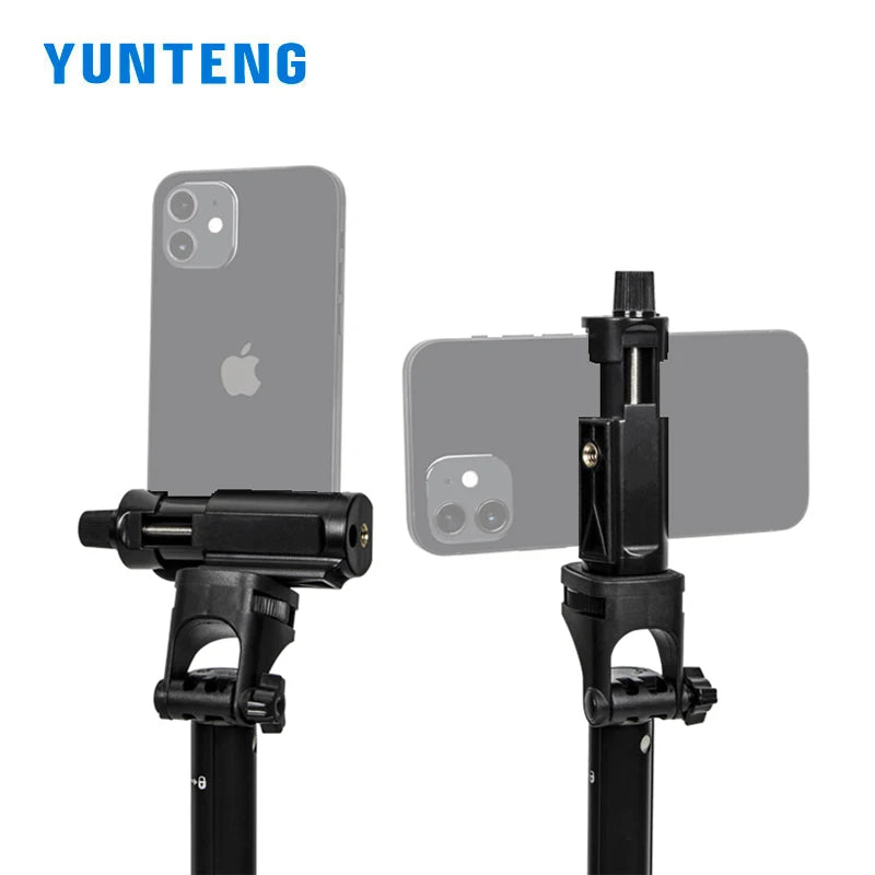 YUNTENG 1688L Mobile Phone Selfie Stick Tripod Heighten Hand-held Selfie Stick Bluetooth Remote Control Video Shooting Bracket