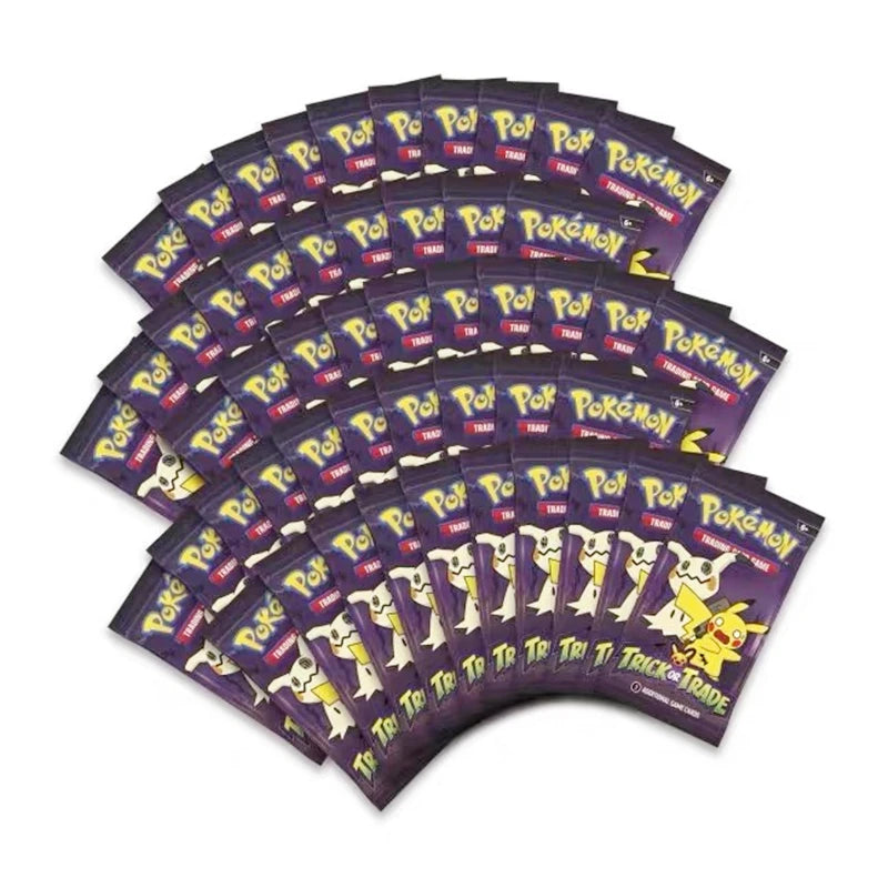 2024 Pokemon Cards Trick or Trade Halloween Booster Bundle Gengar pokemon TCG Child Party Game Limited Collection card