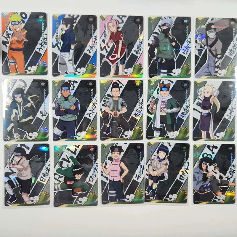 Kayou Naruto UR 115~129 Series Yamanaka Ino Tenten Haruno Sakura Rare Collection Card Christmas Birthday Gift Game Toys