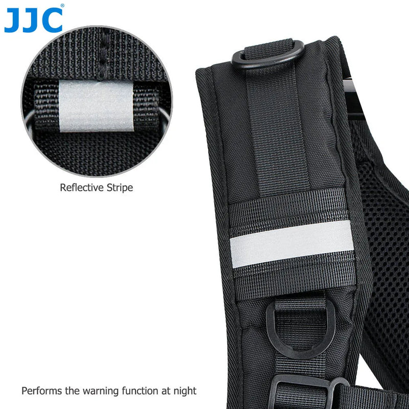 JJC Camera Lens Bag & Shoulder Strap System DSLR Lens Case Pouch Backpack for Canon Nikon Sony Fujifilm Photography Accessories