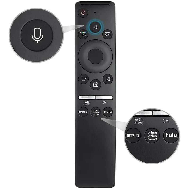 Replacement Voice Remote Control for Samsung Smart TV BN59-01312A Universal Remote with Voice Function UHD QLED LED LCD 4K 8K