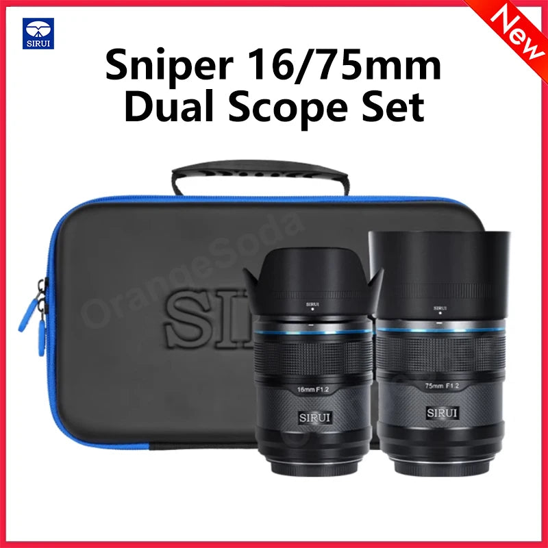 SIRUI Sniper 16mm 75mm 23mm 33mm 56mm F1.2 APS-C Auto Focus Lens For Sony E Mount Fuji X Mount for Nikon Z Mount Camera lens